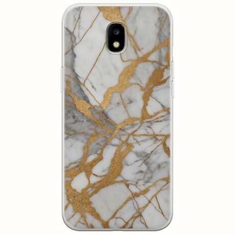 The Marble Collection - Elegance Samsung Galaxy J3(2017) Flexible TPU (Διάφανη Σιλικόνη)
