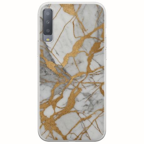 The Marble Collection - Elegance Samsung Galaxy A7 2018 Flexible TPU (Διάφανη Σιλικόνη)