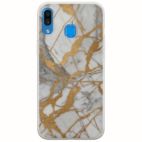 The Marble Collection - Elegance Samsung Galaxy A20e Flexible TPU (Διάφανη Σιλικόνη)