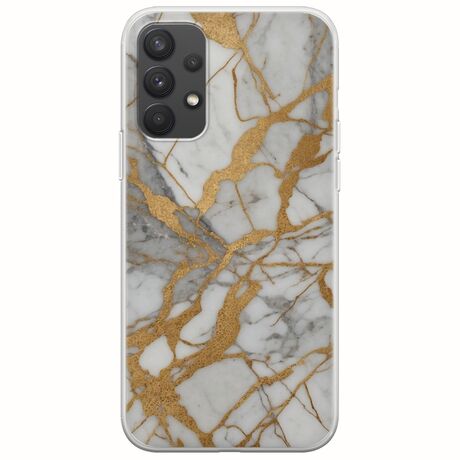 The Marble Collection - Elegance Samsung Galaxy A32 4G Flexible TPU (Διάφανη Σιλικόνη)