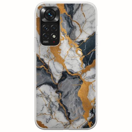 The Marble Collection - Artistic Xiaomi Redmi Note 11 / 11s Flexible TPU (Διάφανη Σιλικόνη)