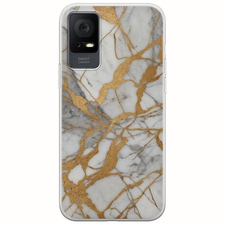 The Marble Collection - Elegance TCL 405 Flexible TPU (Διάφανη Σιλικόνη)