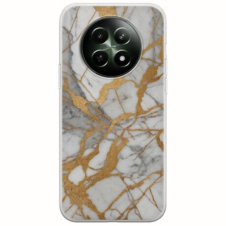 The Marble Collection - Elegance Realme 12 5G Flexible TPU (Διάφανη Σιλικόνη)