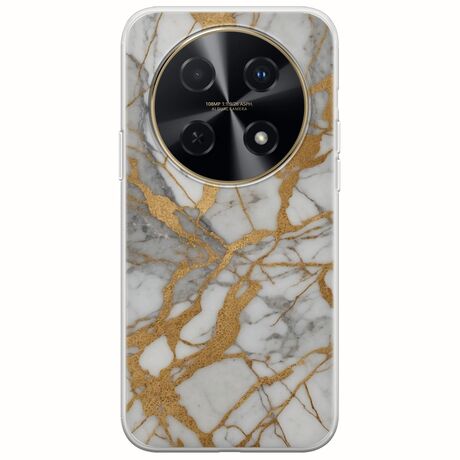 The Marble Collection - Elegance Huawei Nova 12i Flexible TPU (Διάφανη Σιλικόνη)