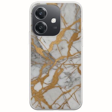 The Marble Collection - Elegance Oppo A40 Flexible TPU (Διάφανη Σιλικόνη)