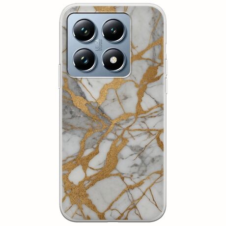 The Marble Collection - Elegance Xiaomi 14T Pro 5G Flexible TPU (Διάφανη Σιλικόνη)