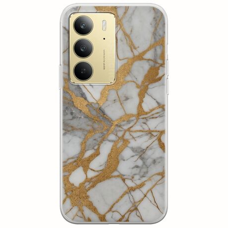 The Marble Collection - Elegance Realme 14x 5G Flexible TPU (Διάφανη Σιλικόνη)