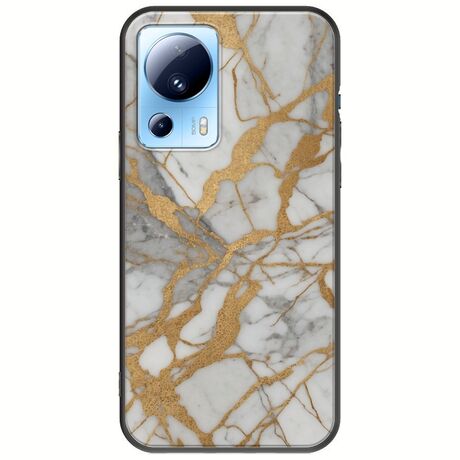 The Marble Collection - Elegance Xiaomi 13 Lite 5G Black TPU (Μαύρη Σιλικόνη)