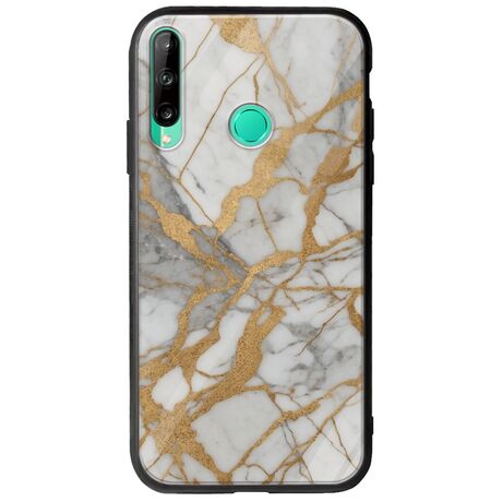 The Marble Collection - Elegance Huawei P40 Lite E Groove TPU (Tempered Glass και TPU)