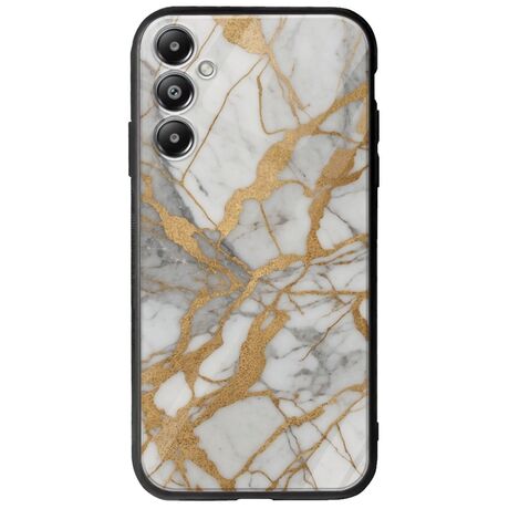 The Marble Collection - Elegance Samsung Galaxy A25 5G Groove TPU (Tempered Glass και TPU)