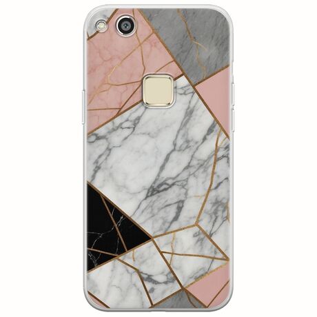 The Marble Collection - Modern Huawei P10 Lite Flexible TPU (Διάφανη Σιλικόνη)