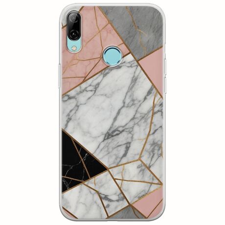 The Marble Collection - Modern Huawei Y7 2019 Flexible TPU (Διάφανη Σιλικόνη)