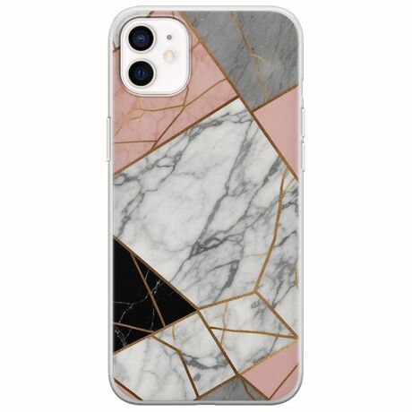 The Marble Collection - Modern iPhone 12 mini Flexible TPU (Διάφανη Σιλικόνη)