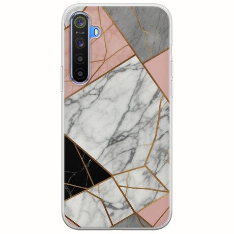 The Marble Collection - Modern Realme 6 Flexible TPU (Διάφανη Σιλικόνη)