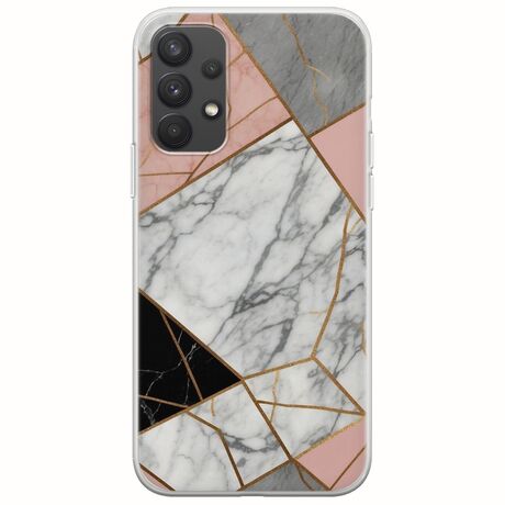 The Marble Collection - Modern Samsung Galaxy A32 4G Flexible TPU (Διάφανη Σιλικόνη)