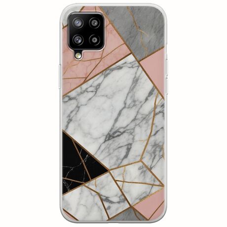 The Marble Collection - Modern Samsung Galaxy A22 4G Flexible TPU (Διάφανη Σιλικόνη)