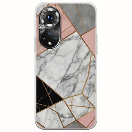 The Marble Collection - Modern Huawei Honor 50 Flexible TPU (Διάφανη Σιλικόνη)