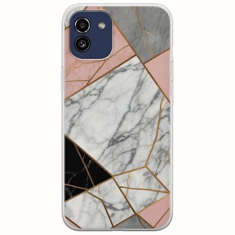 The Marble Collection - Modern Samsung Galaxy A03 Flexible TPU (Διάφανη Σιλικόνη)