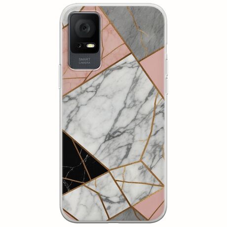 The Marble Collection - Modern TCL 405 Flexible TPU (Διάφανη Σιλικόνη)
