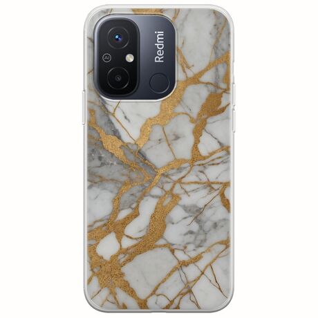 The Marble Collection - Elegance Xiaomi Redmi 12C Flexible TPU (Διάφανη Σιλικόνη)