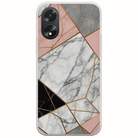 The Marble Collection - Modern Oppo A38 Flexible TPU (Διάφανη Σιλικόνη)