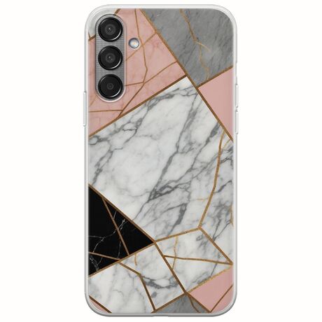 The Marble Collection - Modern Samsung Galaxy M55 5G Flexible TPU (Διάφανη Σιλικόνη)