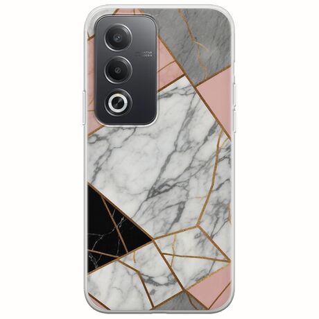 The Marble Collection - Modern Oppo A80 5G Flexible TPU (Διάφανη Σιλικόνη)