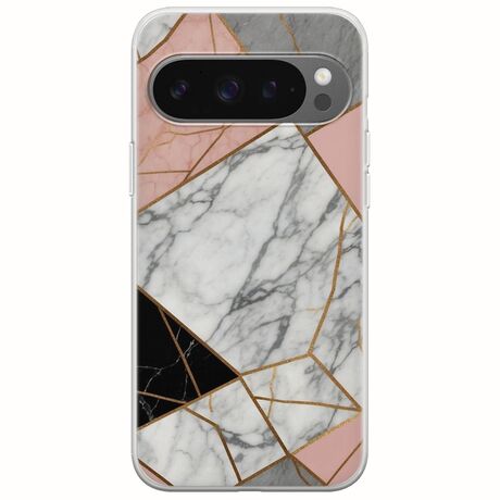 The Marble Collection - Modern Google Pixel 9 Pro XL 5G Flexible TPU (Διάφανη Σιλικόνη)