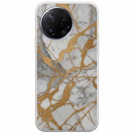 The Marble Collection - Elegance Xiaomi Poco F7 Pro 5G Flexible TPU (Διάφανη Σιλικόνη)