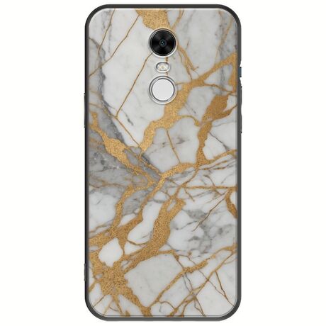 The Marble Collection - Elegance Xiaomi Redmi Note 4 / Note 4X Black TPU (Μαύρη Σιλικόνη)