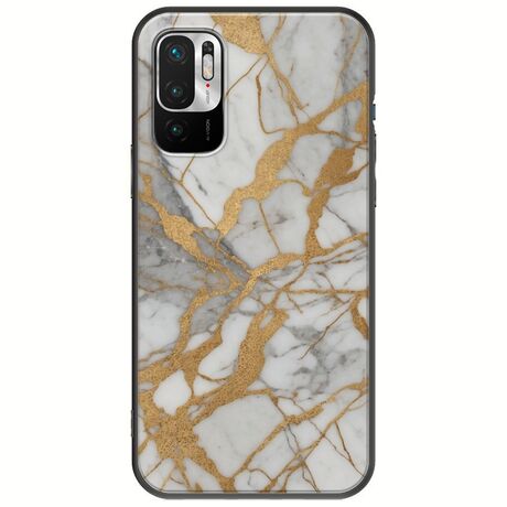 The Marble Collection - Elegance Xiaomi Redmi Note 10 5G Black TPU (Μαύρη Σιλικόνη)