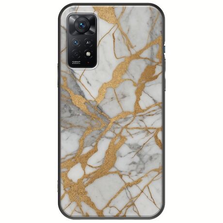 The Marble Collection - Elegance Xiaomi Redmi Note 11 Pro 4G / 5G Black TPU (Μαύρη Σιλικόνη)