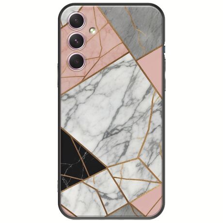 The Marble Collection - Modern Samsung Galaxy A14 5G Black TPU (Μαύρη Σιλικόνη)