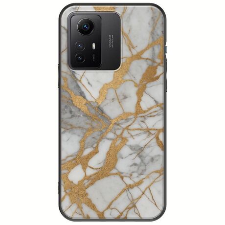 The Marble Collection - Elegance Xiaomi Redmi Note 12S Black TPU (Μαύρη Σιλικόνη)