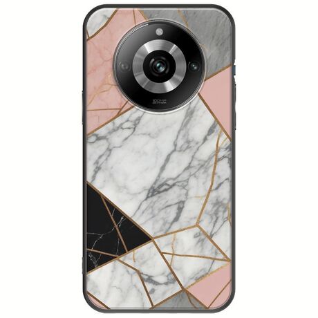 The Marble Collection - Modern Realme 11 Pro 5G Black TPU (Μαύρη Σιλικόνη)
