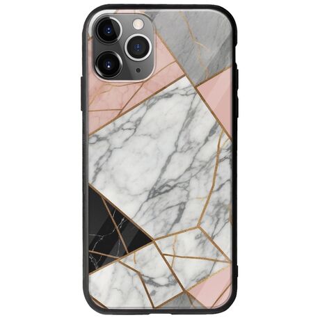 The Marble Collection - Modern iPhone 11 Pro Max Groove TPU (Tempered Glass και TPU)