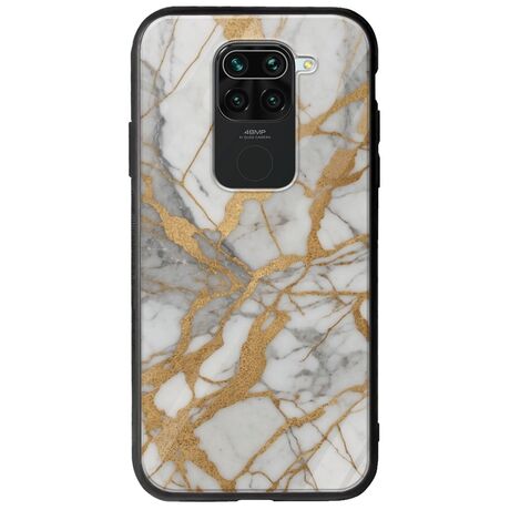 The Marble Collection - Elegance Xiaomi Redmi Note 9 Groove TPU (Tempered Glass και TPU)