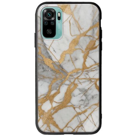 The Marble Collection - Elegance Xiaomi Redmi Note 10 / 10s Groove TPU (Tempered Glass και TPU)