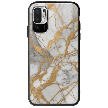 The Marble Collection - Elegance Xiaomi Redmi Note 10 5G Groove TPU (Tempered Glass και TPU)