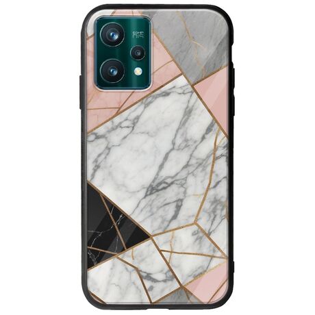 The Marble Collection - Modern Realme 9 Pro Groove TPU (Tempered Glass και TPU)