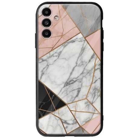 The Marble Collection - Modern Samsung Galaxy A04s Groove TPU (Tempered Glass και TPU)