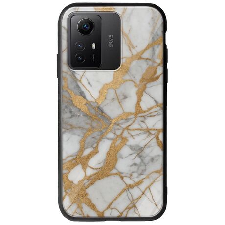 The Marble Collection - Elegance Xiaomi Redmi Note 12S Groove TPU (Tempered Glass και TPU)