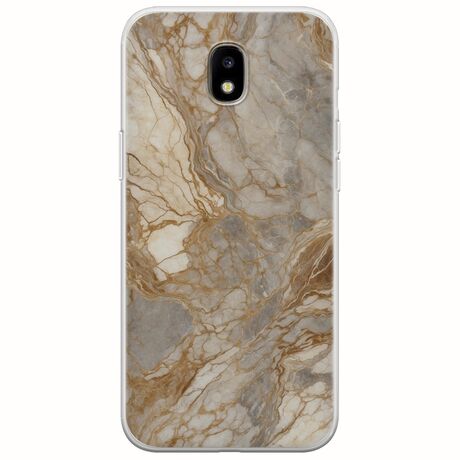 The Marble Collection - Natural Samsung Galaxy J5(2017) Flexible TPU (Διάφανη Σιλικόνη)