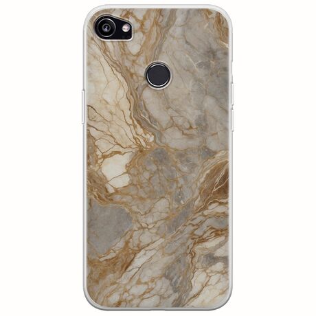 The Marble Collection - Natural Google Pixel 2XL Flexible TPU (Διάφανη Σιλικόνη)
