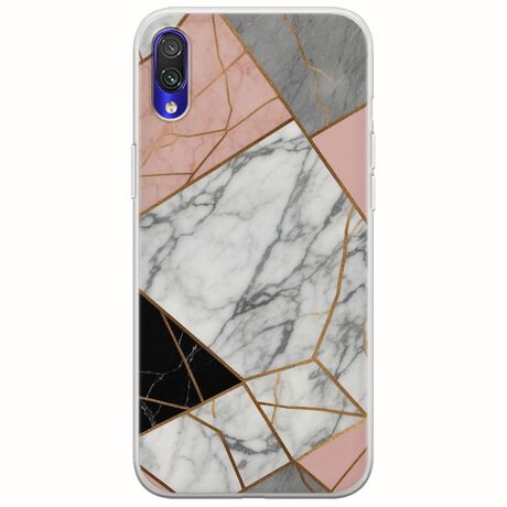 The Marble Collection - Modern Xiaomi Redmi 7 Flexible TPU (Διάφανη Σιλικόνη)