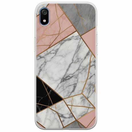 The Marble Collection - Modern Xiaomi Redmi 7A Flexible TPU (Διάφανη Σιλικόνη)