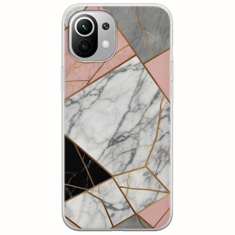 The Marble Collection - Modern Xiaomi Mi 11 Lite / 11 Lite NE / 5G Flexible TPU (Διάφανη Σιλικόνη)