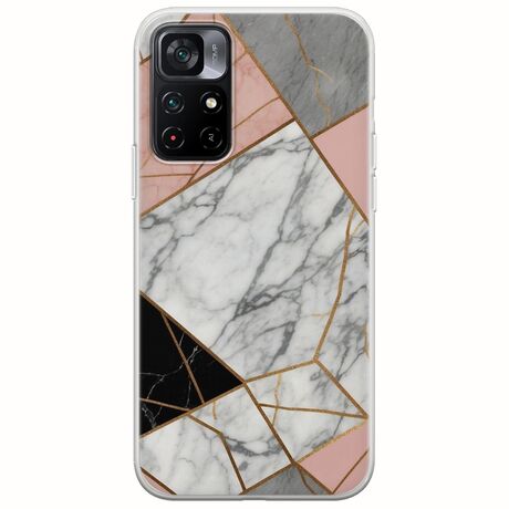 The Marble Collection - Modern Xiaomi Poco M4 Pro 5G Flexible TPU (Διάφανη Σιλικόνη)