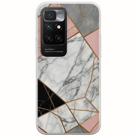 The Marble Collection - Modern Xiaomi Redmi 10 2022 Flexible TPU (Διάφανη Σιλικόνη)