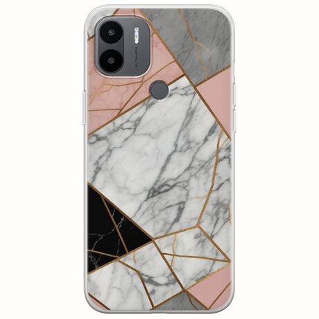 The Marble Collection - Modern Xiaomi Redmi A1 Plus Flexible TPU (Διάφανη Σιλικόνη)